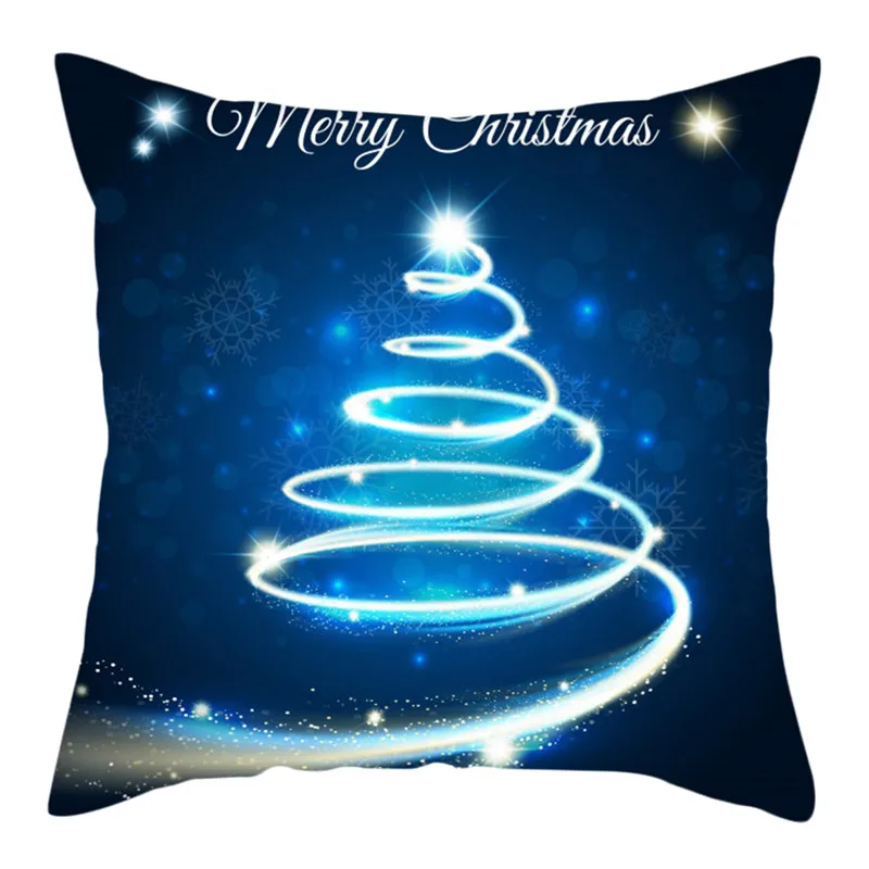 Fuwatacchi, подарок на Рождество, наволочки для подушек, квадратный Колокольчик для елки, наволочки для подушек, домашний декоративный диван, наволочки для подушек - Цвет: PC10603
