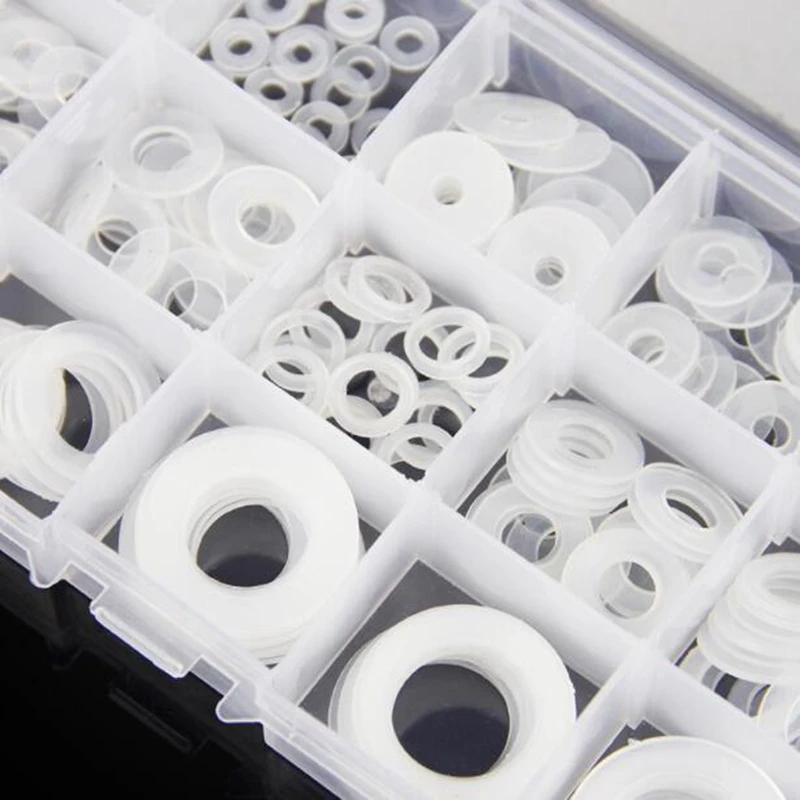 250pcs M3.5 M20 Soft nylon washers plastic washers insulation washers