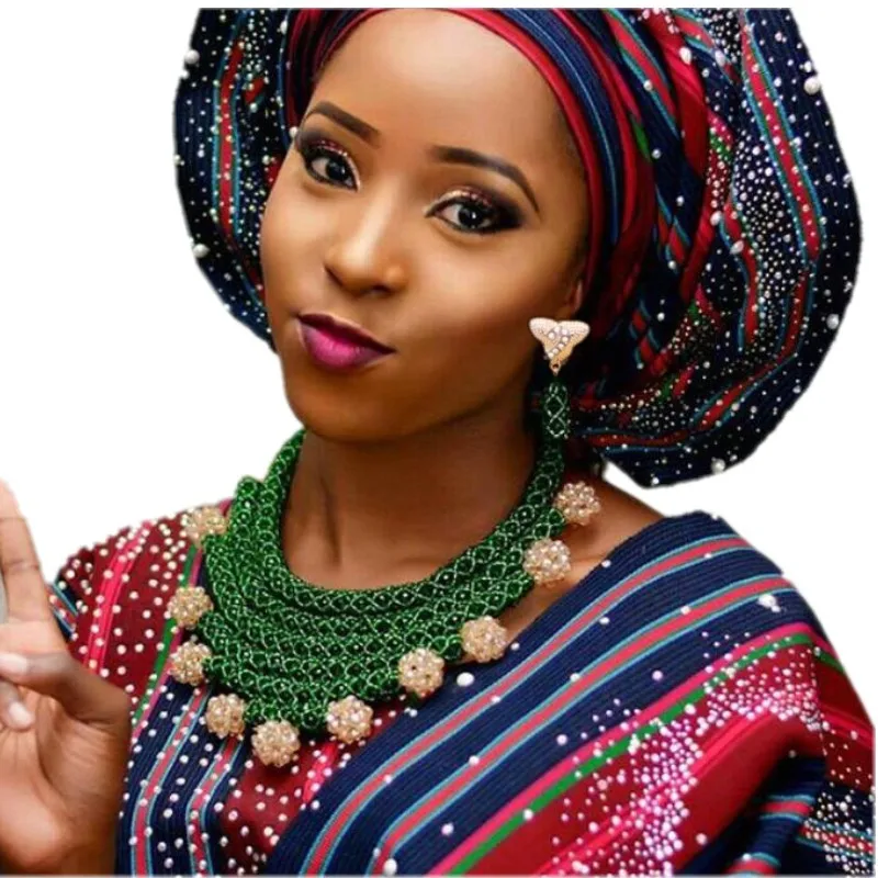 Dudo Jewelry Luxury African Necklace Sets For Women Green & Gold Color Balls Dubai Jewelry Sets Bridal 6 Layers Jewellery set цена Dudo Jewelry Luxury African Necklace Sets For Women Green & Gold Color Balls Dubai Jewelry Sets Bridal 6 Layers Jewellery set цены онлайн