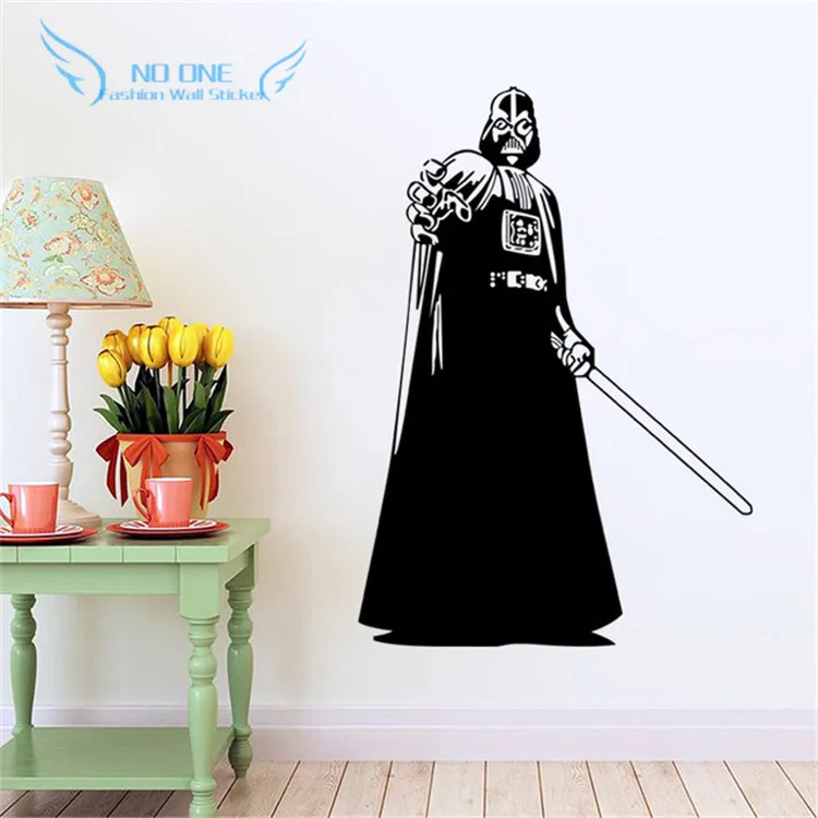 Star Wars Large Wall Sticker Decal Wallartsilhouette Diy Home