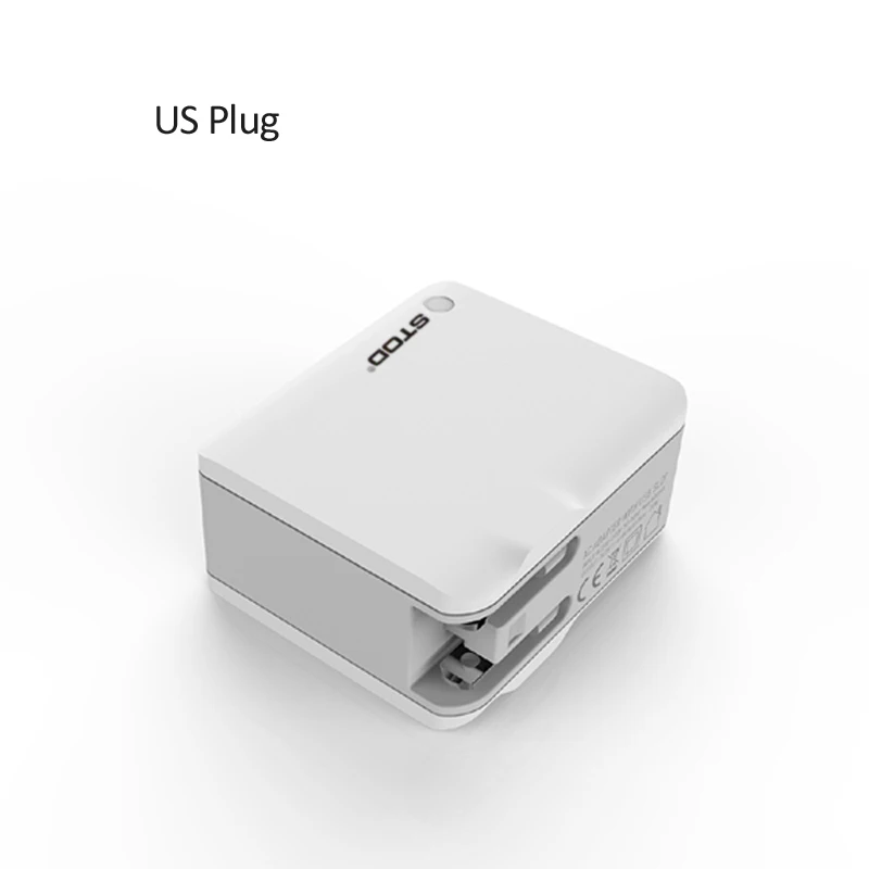 STOD многопортовое зарядное устройство 4 USB 22 Вт 4.4A Быстрая зарядка для iPhone iPad Mini