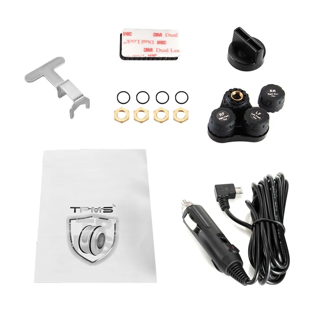 Tappi Pneumatici Con Sensore Pressione - 4 Pezzi Per Auto E Moto - Foto 14