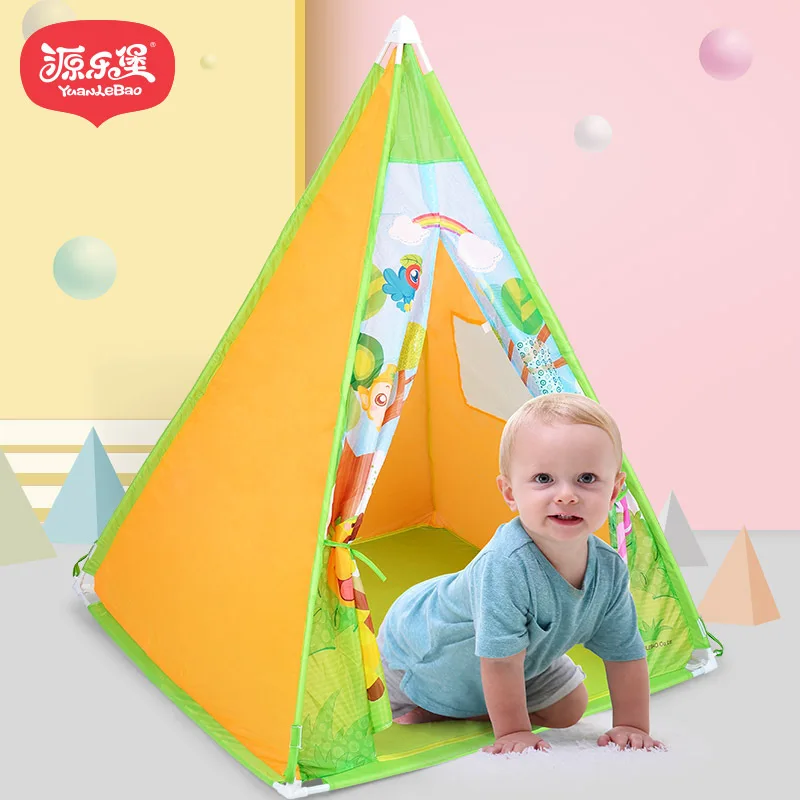 Baby Toy Tents Indian Children's Game Tent House Cartoon Animal Ball Pool Baby Tent Kids Small House Party Gift Play Games Tent
