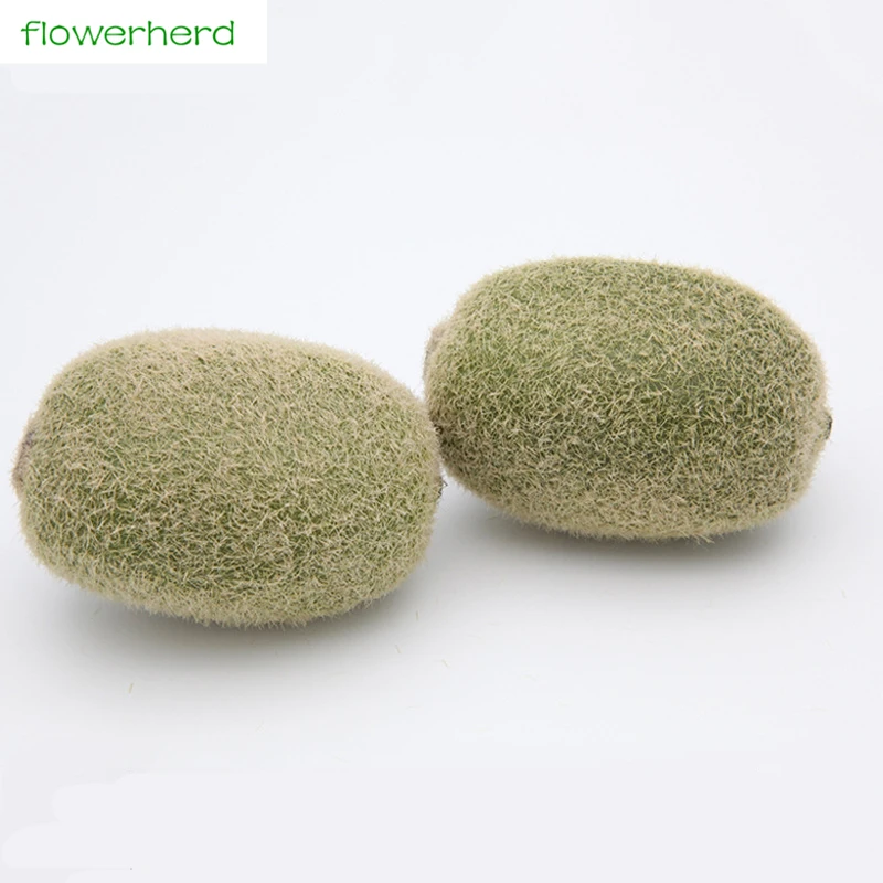 5pcs Kiwi Artificial Kiwi Fruits Simulated Kiwi For Kitchen Decoration