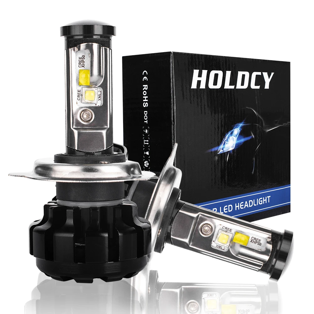 Beste H7 H11 LED Koplamp H1 H8 H9 9005 HB3 9006 HB4 H4 9003 H13 9008 Hi Lo LED koplamp lampen 80 w CREE Chip 9600LM Auto LED Headligh
