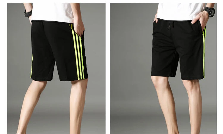FOLOBE Летние повседневные шорты для мужчин в полоску Мужская спортивная одежда короткие спортивные штаны Jogger дышащие брюки мужские