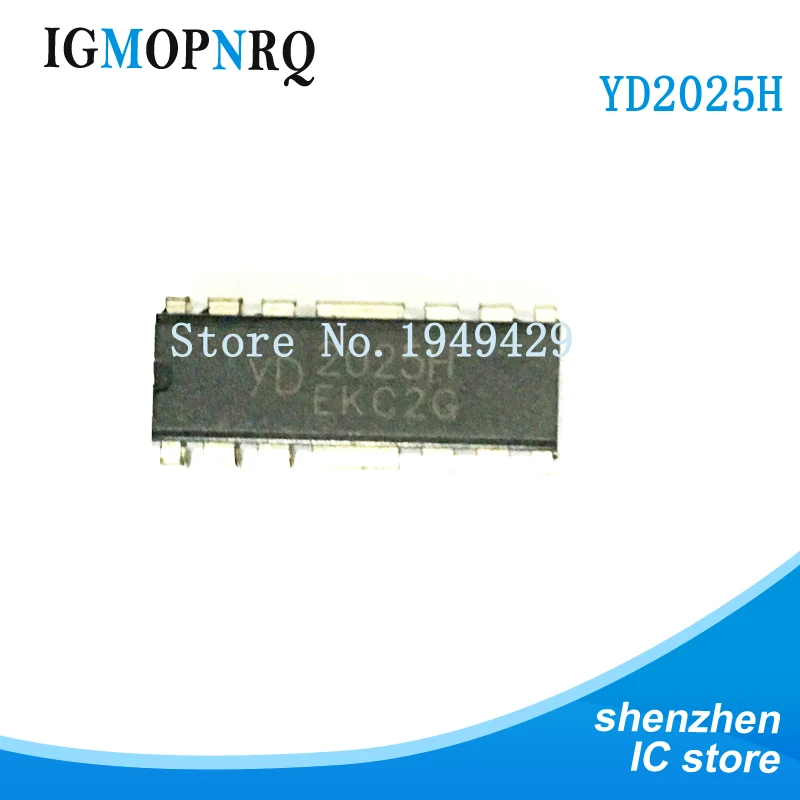 Free shipping 10pcs/lot YD2025H audio amplification YD2025 2025H DIP8 ...