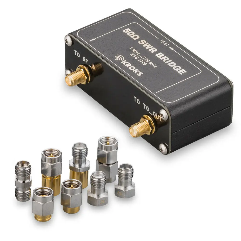 

1 MHz to 2700 MHz VSWR measuring bridge + Calibration kit