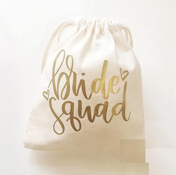 

customize bride squad bridesmaid wedding Bachelorette Hangover Kits engagement party Candy pouches Perfect Blend favor bags