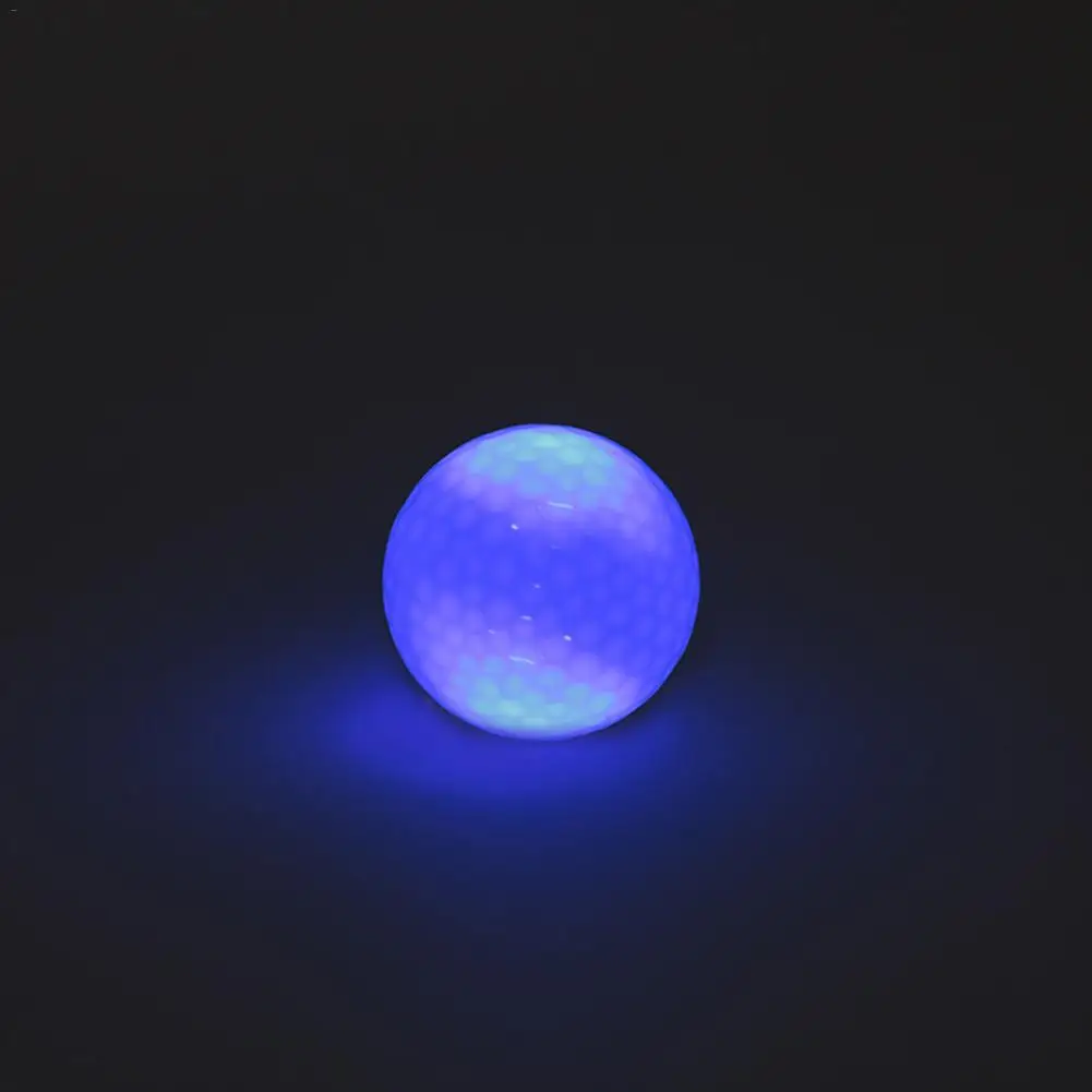 Synthetic Rubber Golf LED Luminous Ball Often Bright Ball Suitable For Night Use Multi-color Optional Wholesale Synthetic Rubber Golf LED Luminous Ball Often Bright Ball Suitable For Night Use Multi-color Optional Wholesale