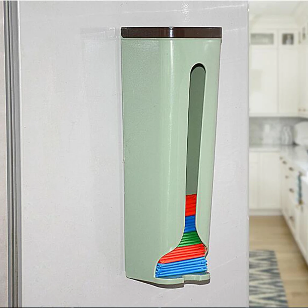 Garbage Bag Storage Box for Home Kitchen Shop Store, Rubbish Bag Container Holder