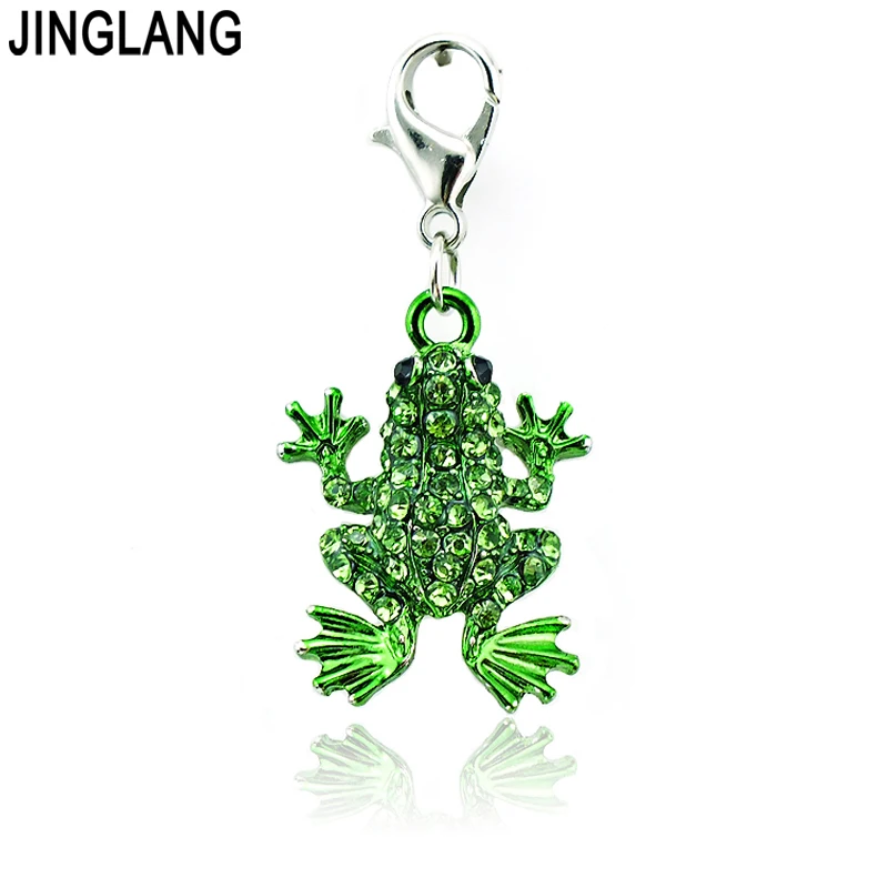 Модные подвески JINGLANG в виде лягушки животных для изготовления ювелирных изделий