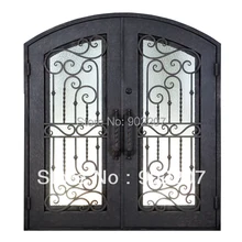 Деревянные железные входные двери кованые окна и двери