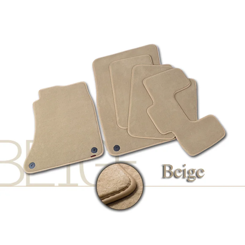  Solid Nylon Auto Odorless Floor Mats Liner Carpet Fitted For AUDI S5 2 Doors 2008-2020