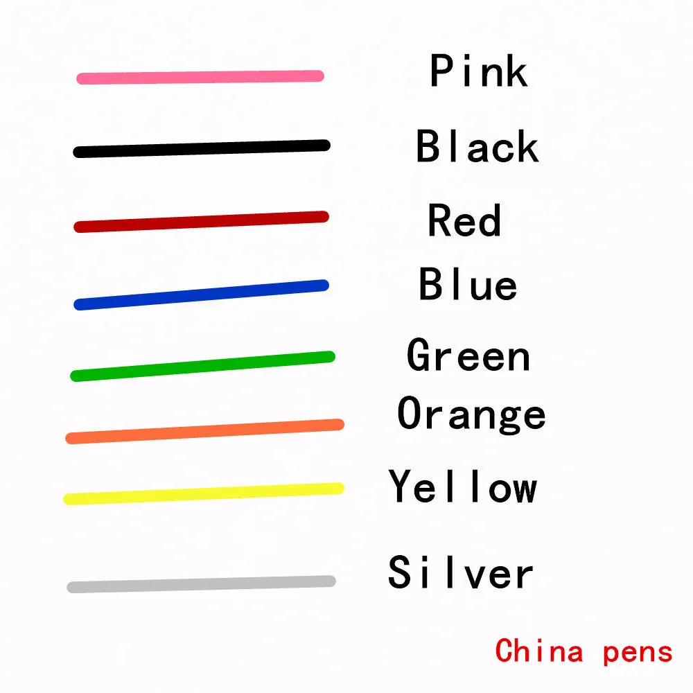 Permanent Marker Pen 12 colors Waterproof Rubber Paint for Car Tyre Tread