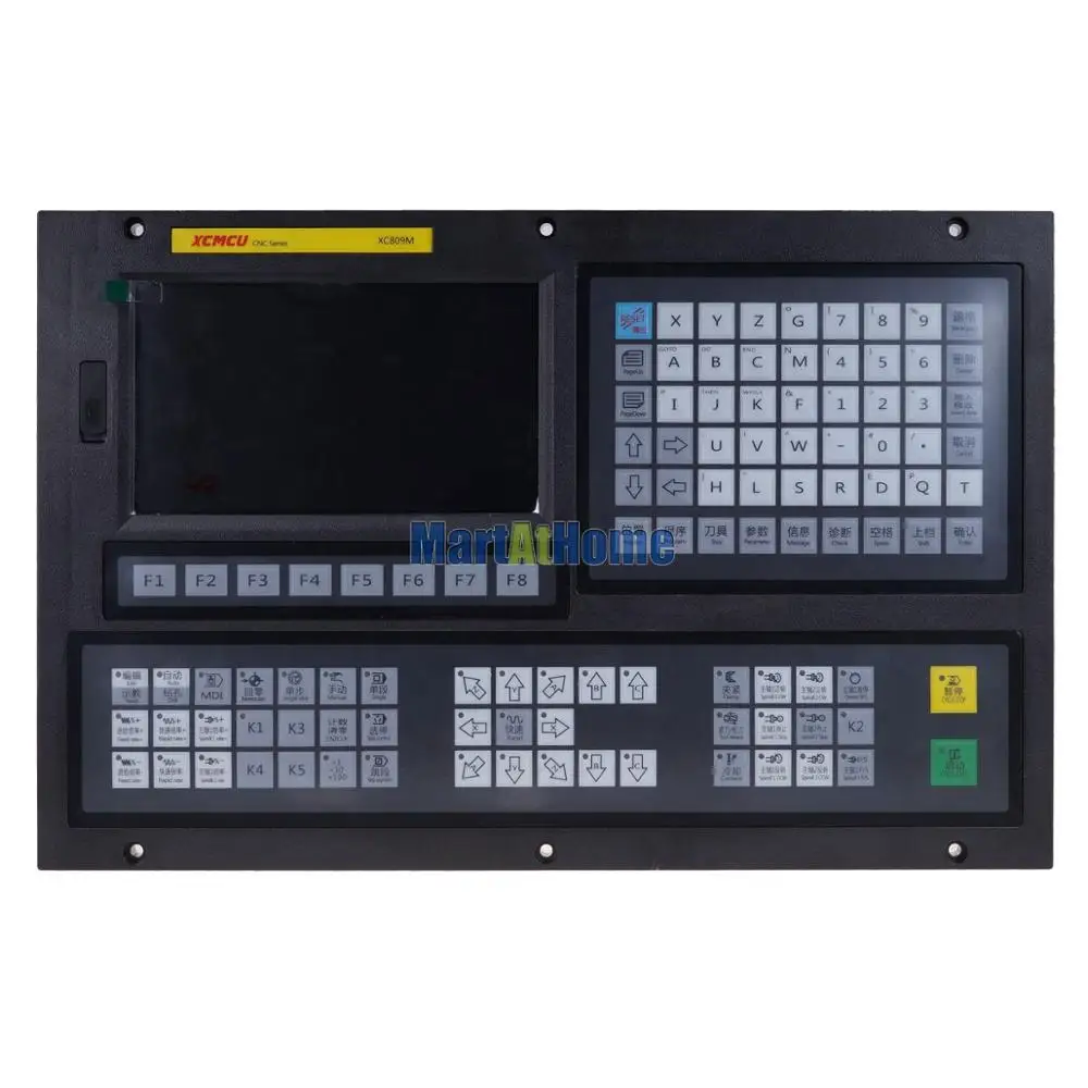 XC809M 1 ~ 6 осевой USB CNC контрольная система управления движением FANUC G code поддержка