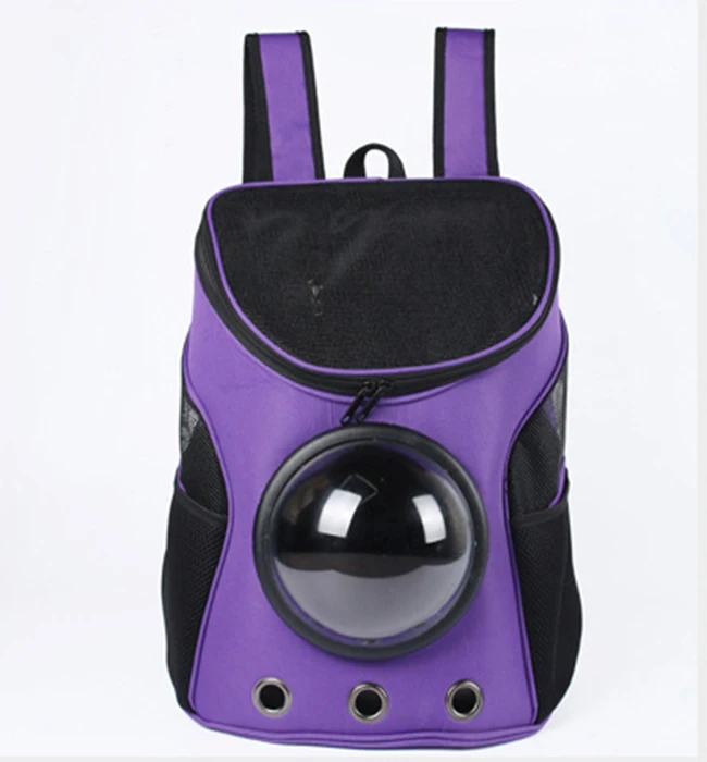 Космический капсульный рюкзак для переноски животных, водонепроницаемый рюкзак для кошек, собак, дорожная сумка для переноски, уличные дышащие сумки на плечо, товары для домашних животных - Цвет: 1
