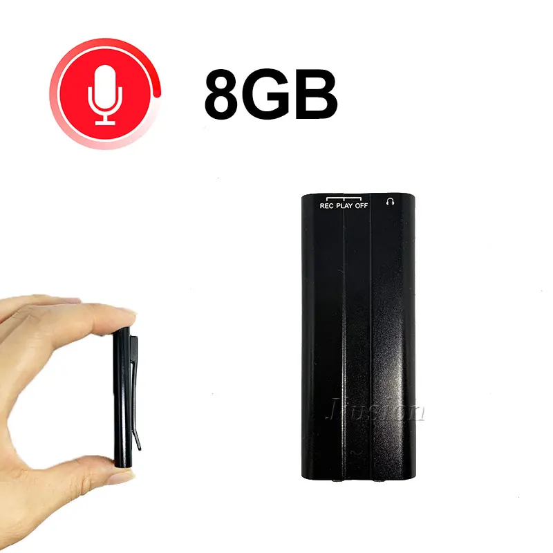 Soucolor Grabadora De Voz Espia con 64 GB de Memoria, Recargable