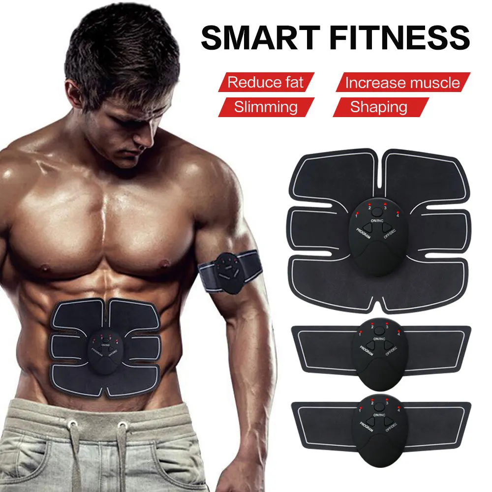 

EMS Wireless Muscle Stimulator Smart Fitness Abdominal Training Device Electric Weight Loss Stickers Body Slimming Belt