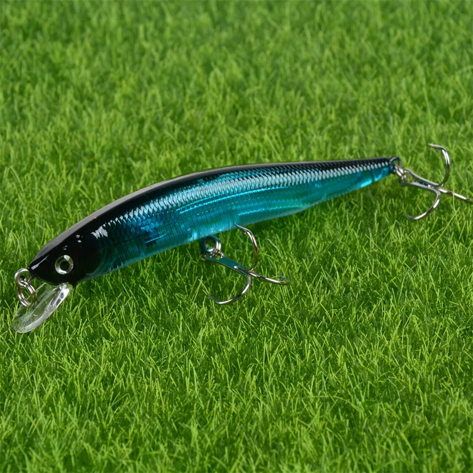 Жесткая Рыболовная Приманка Minnow 1 шт. 9 5 см 8 г плавающая наживка воблер