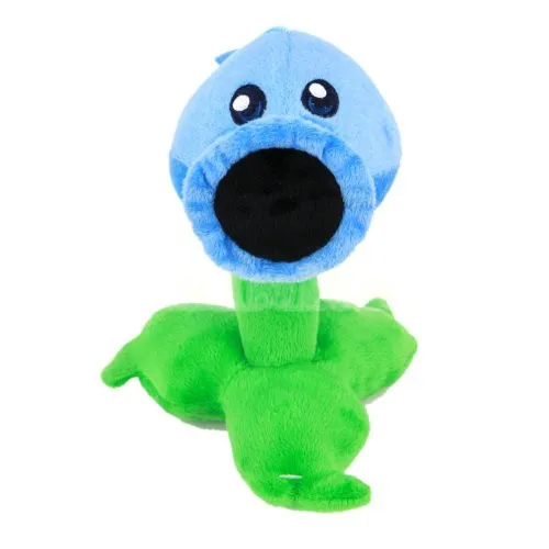Plants Vs Zombies Plush Toy - Ice Peashooter 17cm/6.7&quot Tall (Small Size) | Игрушки и хобби