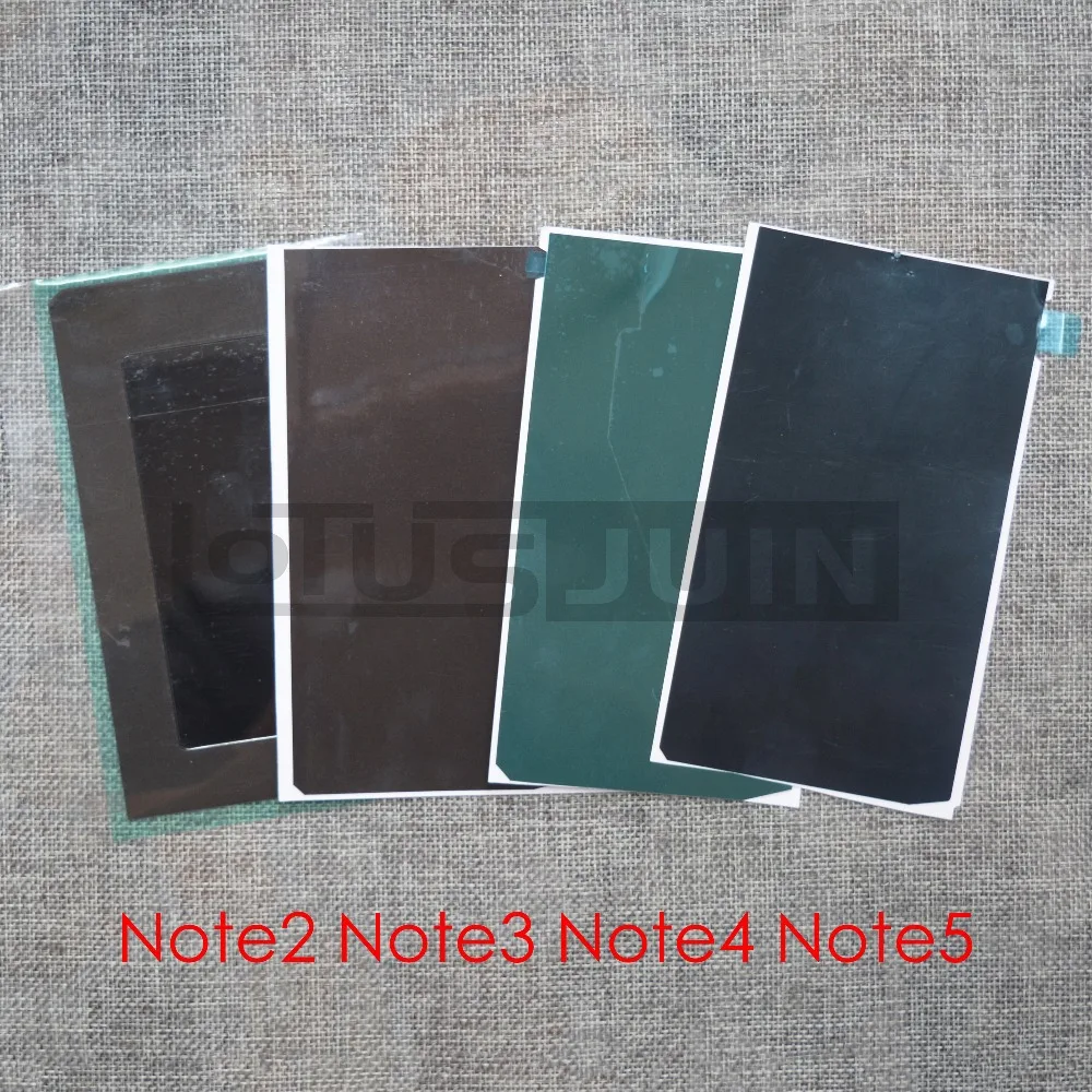 10x сменная клейкая наклейка для Samsung Galaxy Note 2 3 4 5 Note2 Note3 Note4 Note5 ЖК экран подсветка|glue