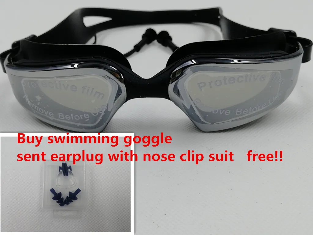 

Popular Swimming Goggle Anti-fog Swim Eyewear Men Women Youth Electroplating UV Waterproof swimming sport