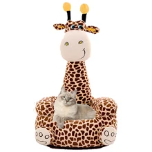 Креативный мультяшный любимец кошка диван для отдыха подушка собака кровати для больших собак согревающий зимний дом мягкий материал кровать для щенка одеяло для питомца