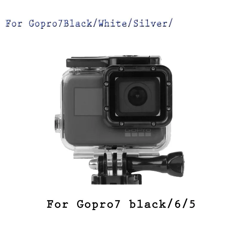 Водонепроницаемый чехол с сенсорным экраном для GoPro Hero 7 Black Go Pro Hero7