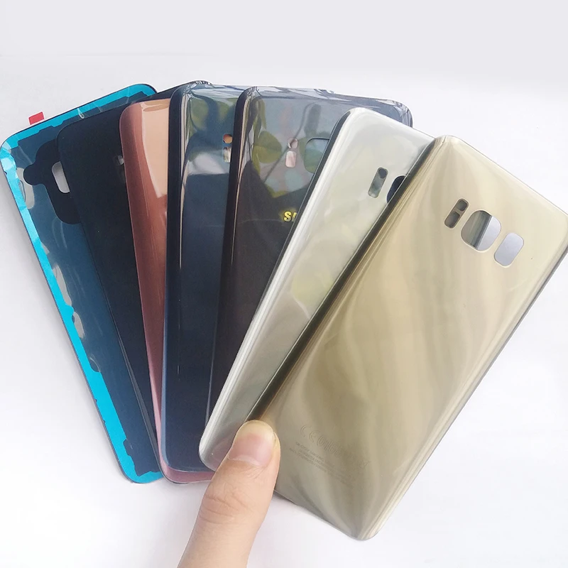 Для Samsung Galaxy S8 G950 G950F плюс G955 G955F задняя крышка Задняя Дверь Корпус чехол 3D