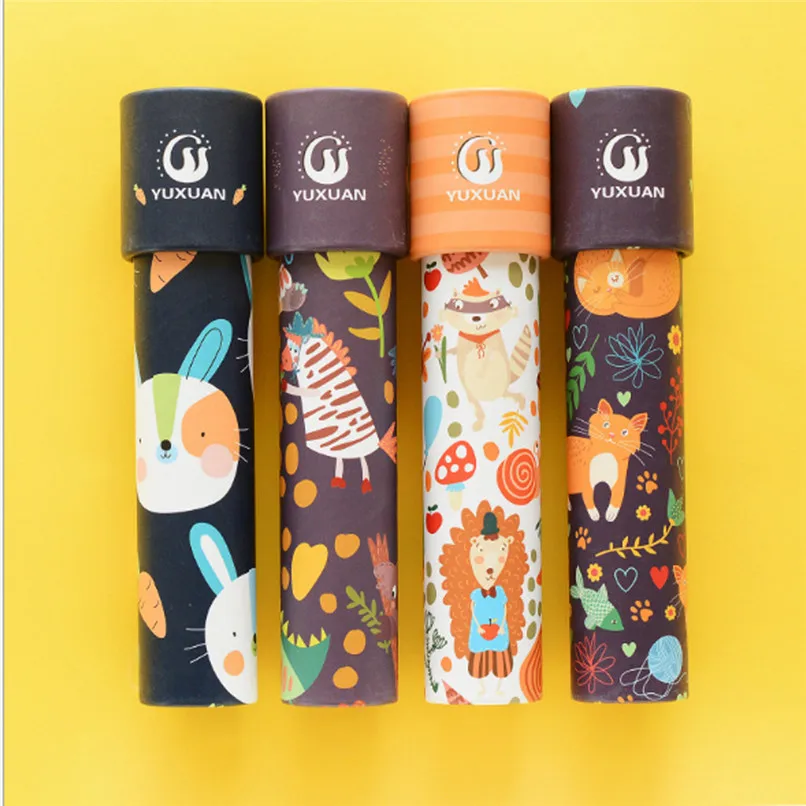 

1PCS Toys for Children Random Rotating Kaleidoscope Rotation Fancy World Baby Toy Kids Colorful Toys Best Gift for Kids #L5