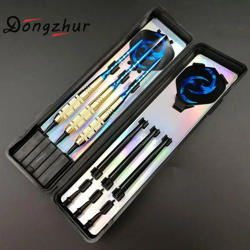 

3set 9pcs 18g Soft Needle Tip Darts Steel Copper Barrel Dart Darts With Spider Flight Flights +3pcs plastic Barrel+3pcs Soft Tip
