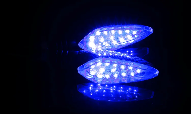 4 шт. 5 видов цветов ночника 12 В LED Moto крест индикатор мигалки мигалка rcycle сигнал