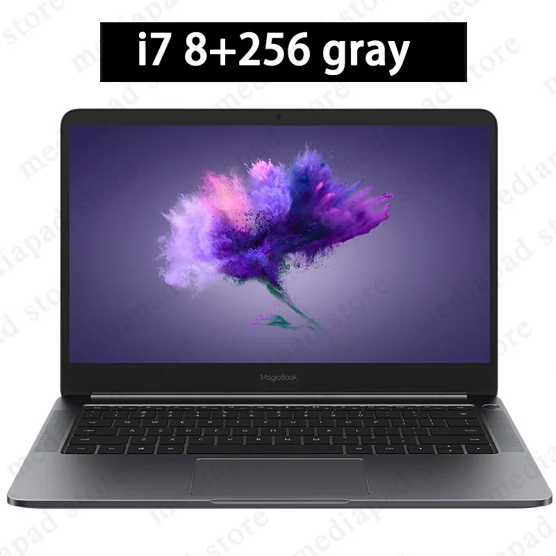 Ультратонкий ноутбук HUAWEI honor MagicBook 14," с ОС Windows 10 8-го поколения i7-8550U GeForce MX150 2 ГБ GDDR5 8 Гб 256 ГБ - Цвет: i7 8G 256 gray