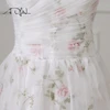 Plus Size Wedding Dress with Floral Organza Customized Beaded A-line Bridal Gown Customized Vestido de Novia Robe de Mariage 6
