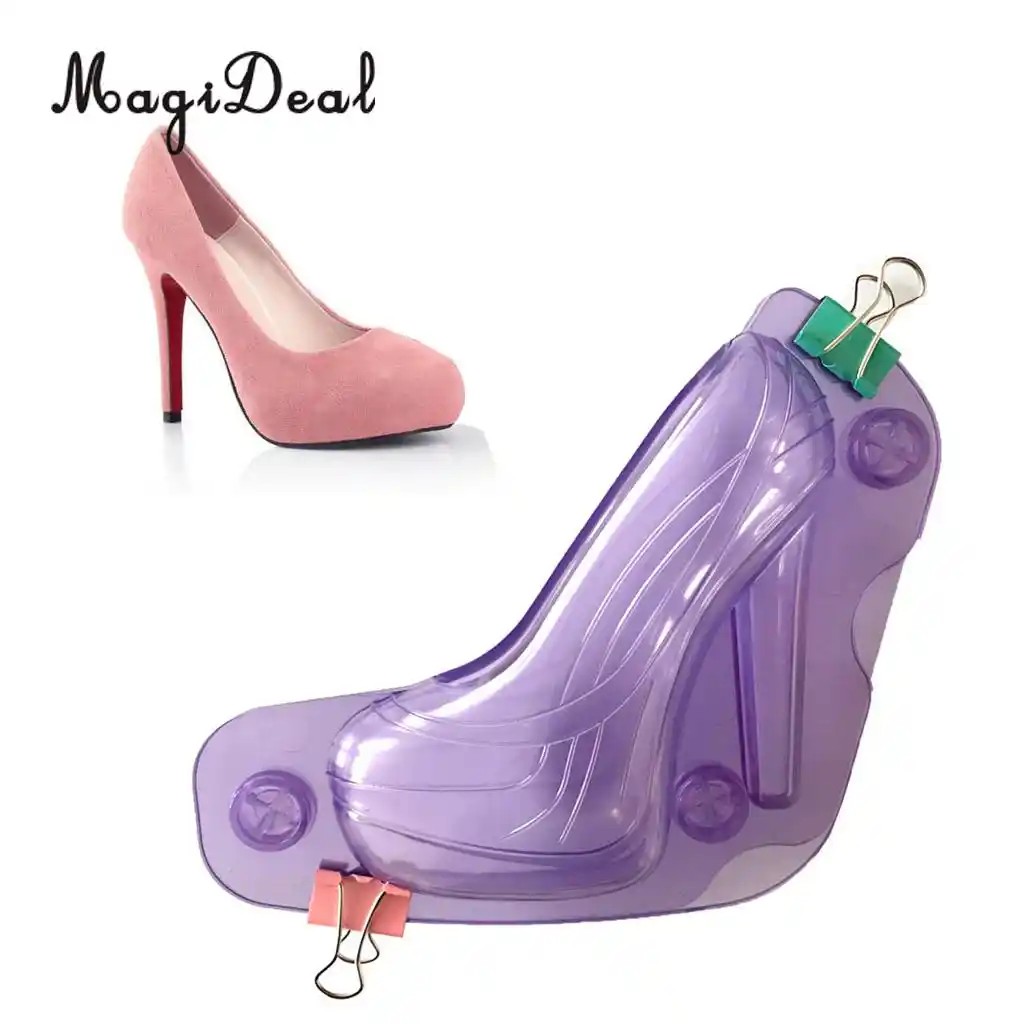 Plastic 3D High Heels Shoes Shape Fondant Cake Mould Cake Plastic 3D High Heels Shoes Shape Fondant Cake Mould Cake
