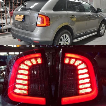 

Car flashing 2PCS LED For ford edge 2011 2012 2013 2014 LED taillights rear lights car styling led rear trunk lamp plug and play