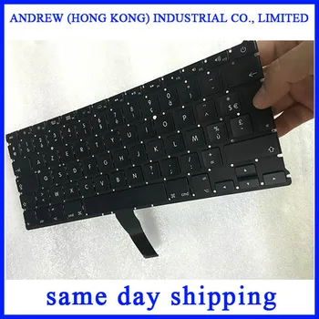 

10pcs/lot Brand New A1369 A1466 French FR Keyboard For Apple Macbook Air 13'' A1466 A1369 Keyboard French Standard 2011-2015Year