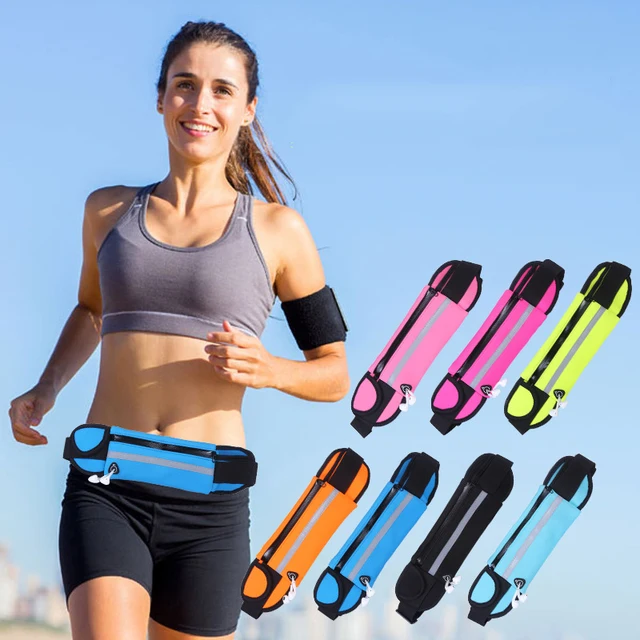 Outdoor Running Waist Bag Waterproof Mobile Phone Holder Jogging Belt