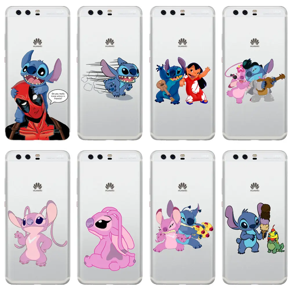 

Cartoon animation Stitching DC Marvel soft silicone phone cover case for Huawei Mate20 Pro P20 P10 P9 P8Lite 2017 Plus