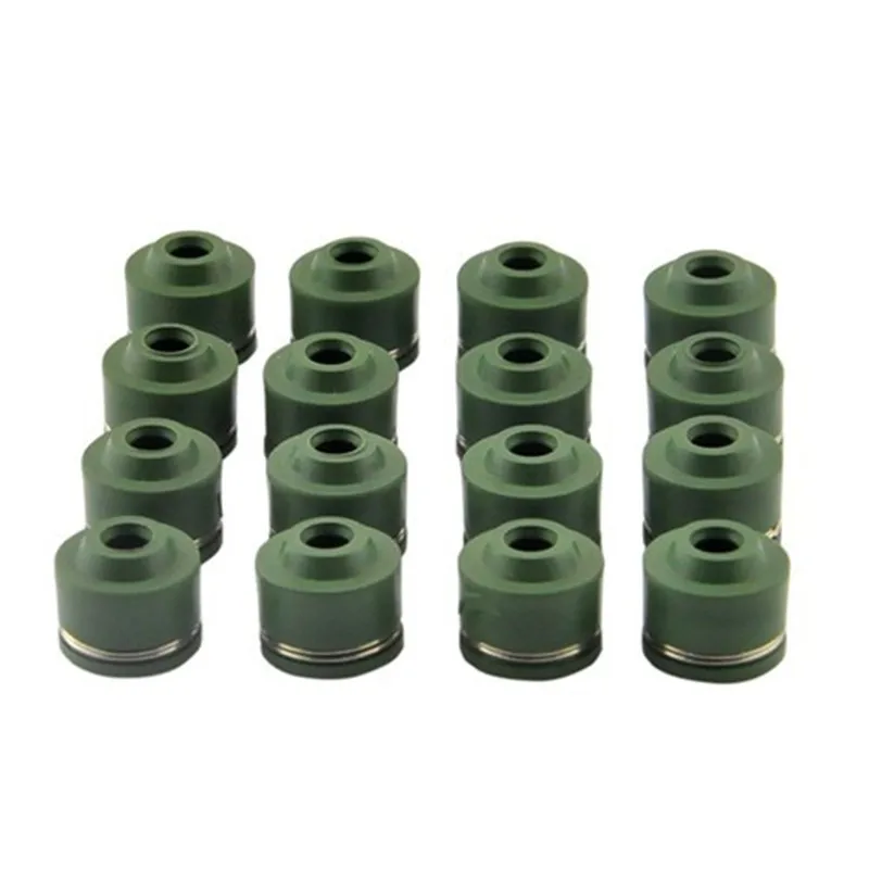 

SNXSMO 16Pcs Motorcycle Spiracle Valve Stem Oil Seal For Suzuki RF600 1993-1997 RF900 1994-1998 RF 600 900