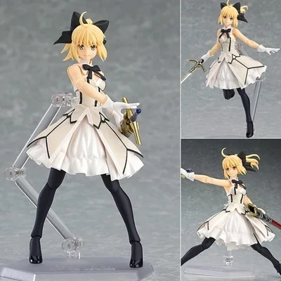Huong Anime Fate/Grand Order 14 см Saber Lily Third Ascension Ver. Figma EX-038 ПВХ фигурка Коллекционная модель