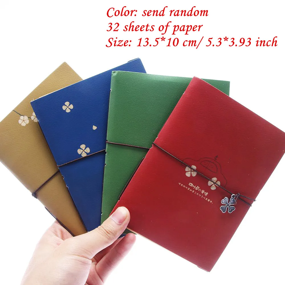 

Stationery String Retro Mini Notes Classic Pocket Journal Pages Blank Notebook Gift HOT