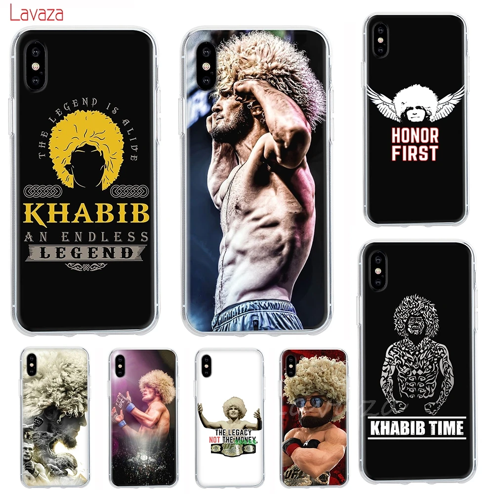 

Lavaza khabib nurmagomedov UFC Hard Phone Case for iPhone XS Max XR Cases for Apple iPhone 6 6s 7 8 Plus 4 4S 5C 5 5S SE Cover