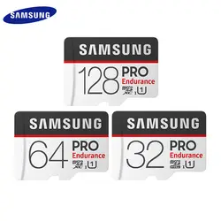 100% Оригинальные SAMSUNG PRO выносливость карты памяти 128G 64 GB 32 GB SDHC SDXC высокое Скорость Class 10 4 K Micro SD карты U1 UHS-I TF карты