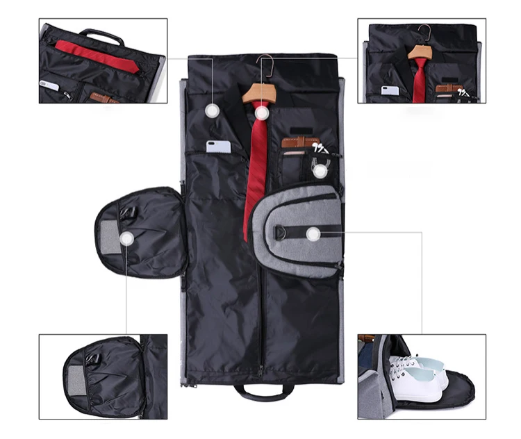 Костюм галстук дорожные сумки пылезащитный для мужчин бизнес поездки Tote Женская одежда Gar мужчин t обувь классификация чехол Аксессуары для багажа