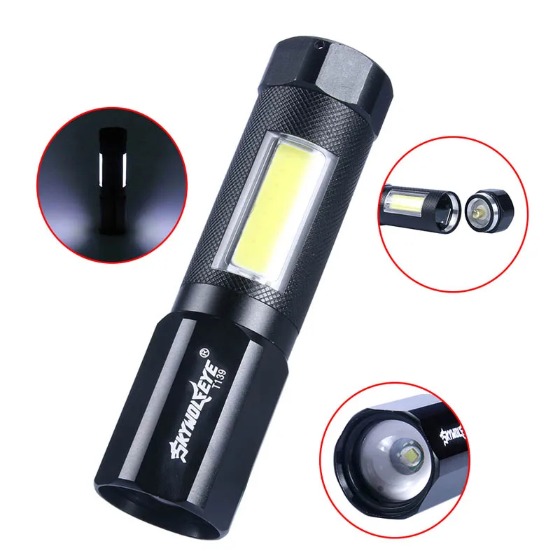 

Multifunction Portable COB Work Light Flashlight Torch Outdoor Lamp for Hiking Camping HVR88