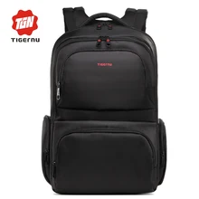 Tigernu marca a prueba de agua de 15.6 pulgadas mochila portátil ocio bolsas mochilas escolares hombres mochila bolsa mochilas escolares para adolescentes