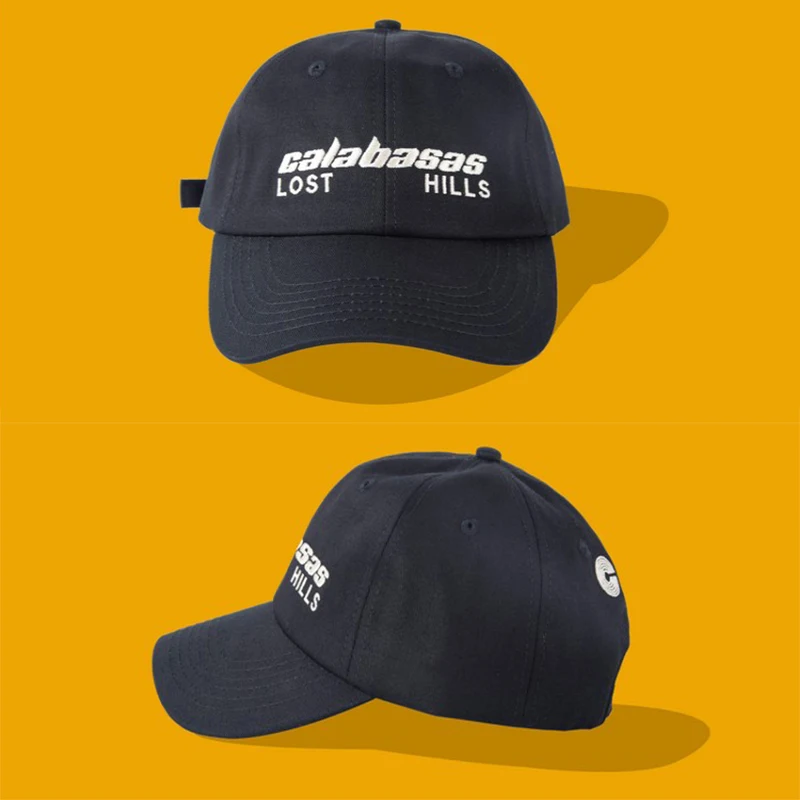 

CALABASAS SEASON 5 Letter Embroidery Sewing alone Baseball Caps Soft Top Adjustable Unisex Cap