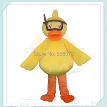 Летний Забавный костюм утки с героями мультфильмов, костюм для дайвинга, костюм для взрослых, косплей карнавал, пляжный костюм маскота SW1225